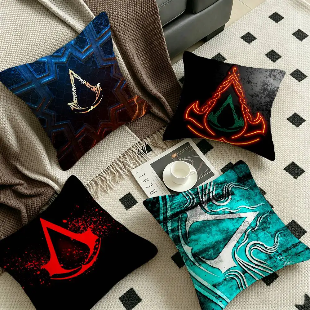 A-Assassin C-Creed Game Lucky Dragon pillow cover sofa cushion cover home room decoration children gift