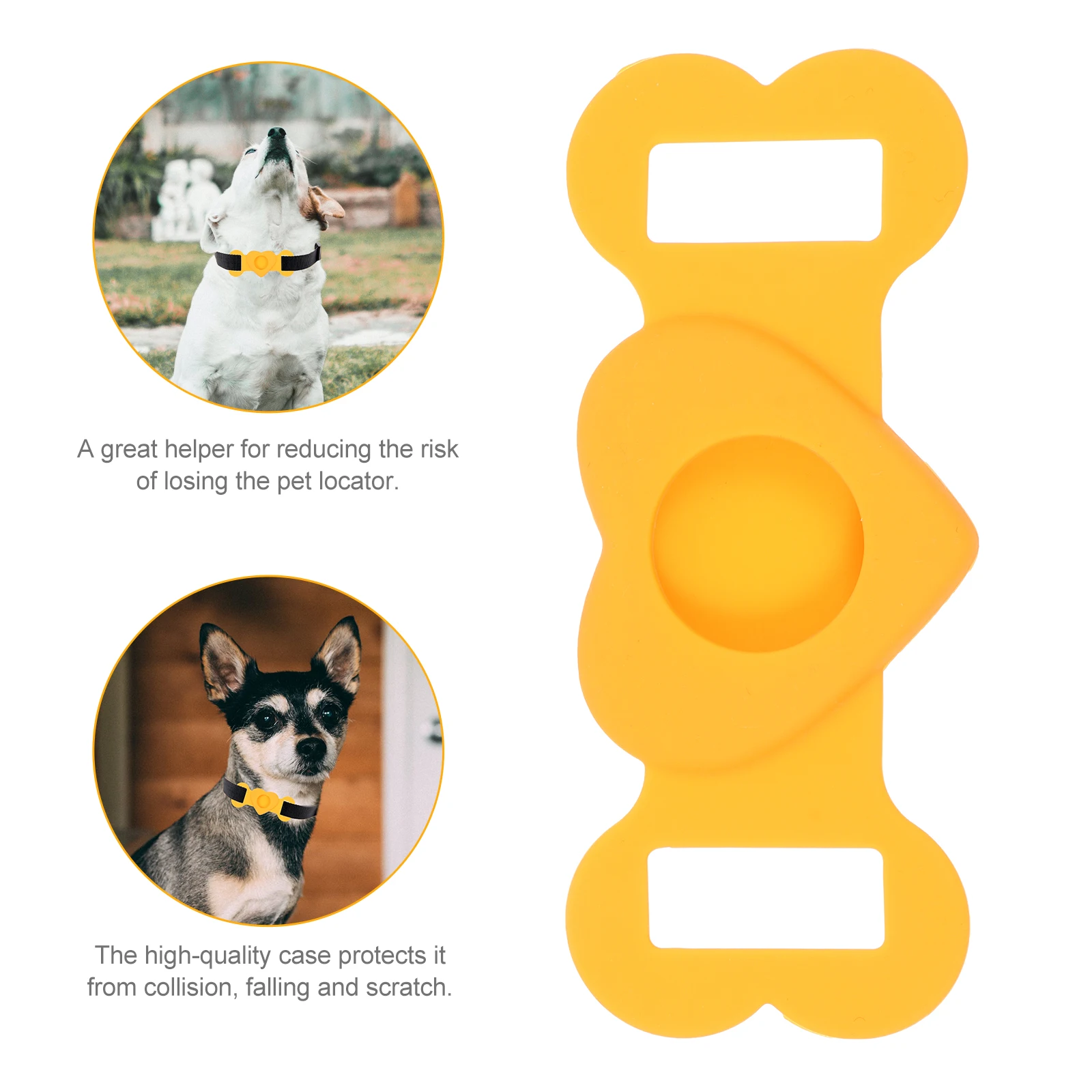 

Silicone Protective Cover Locator Case Waterproof Pink Anti Scratch Tracer Shell Pets Tracker Sleeve Durability Comfort Long