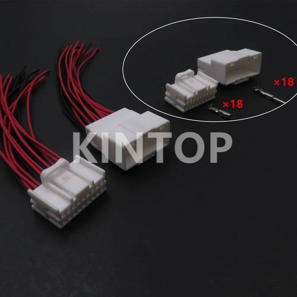 

1 Set 18 Pins MG645625 MG655628 AC Assembly Car Cable Harness Adapter Auto Socket Assembly Automobile Unsealed Plug
