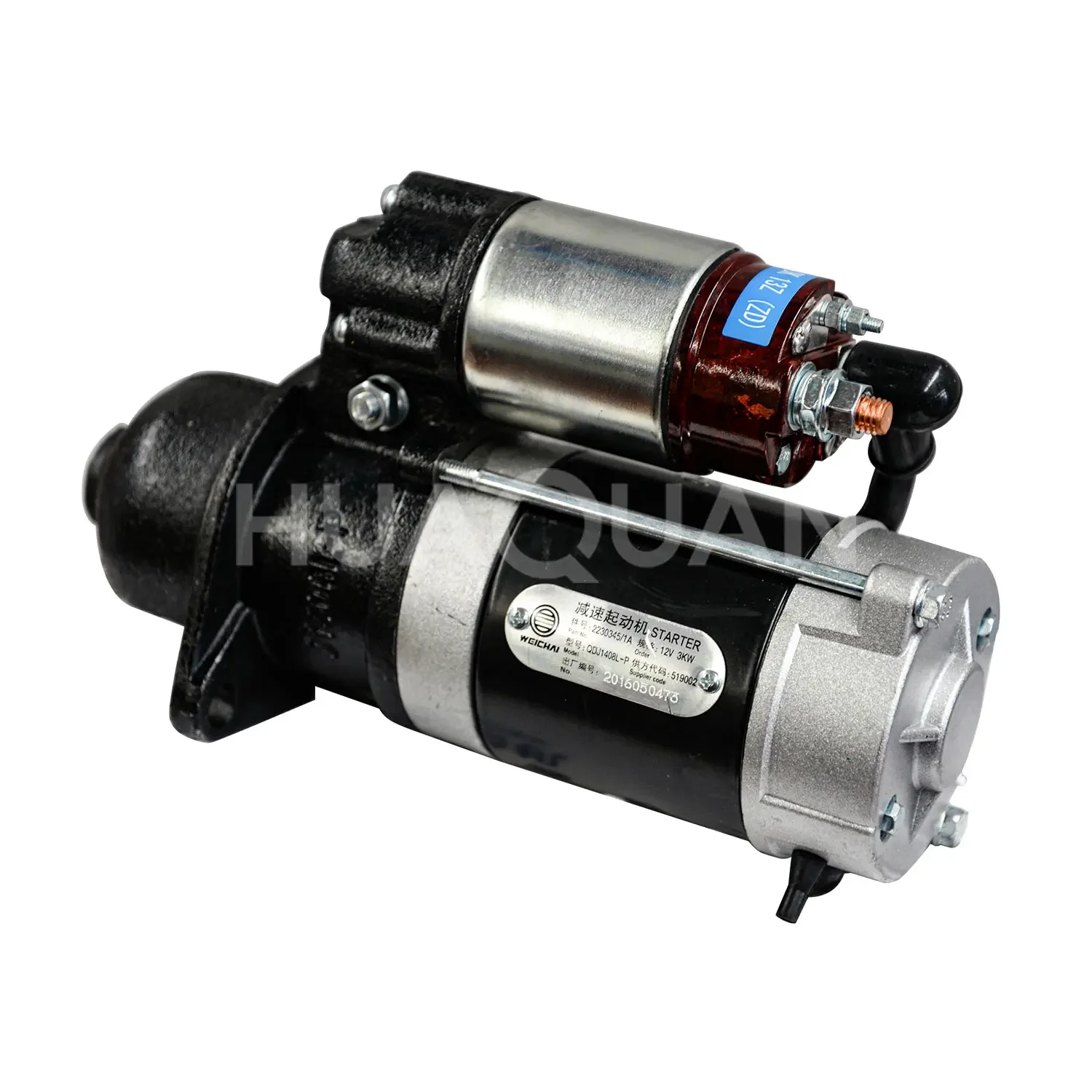 Diesel engine accessories 15kw generator set accessories starting motor/Retarding starter