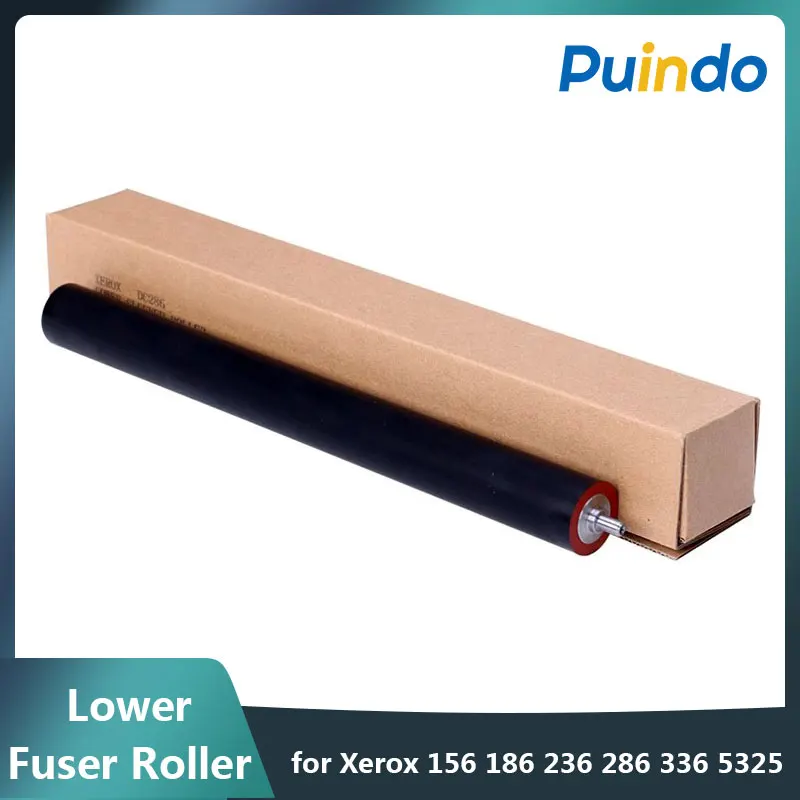 

1Pcs Lower Fuser Roller for Xerox 156 186 236 286 336 5325 5330 5335 IV 2060 IV 3060 IV 3065 IV 4070 IV 5070 Pressure Roller