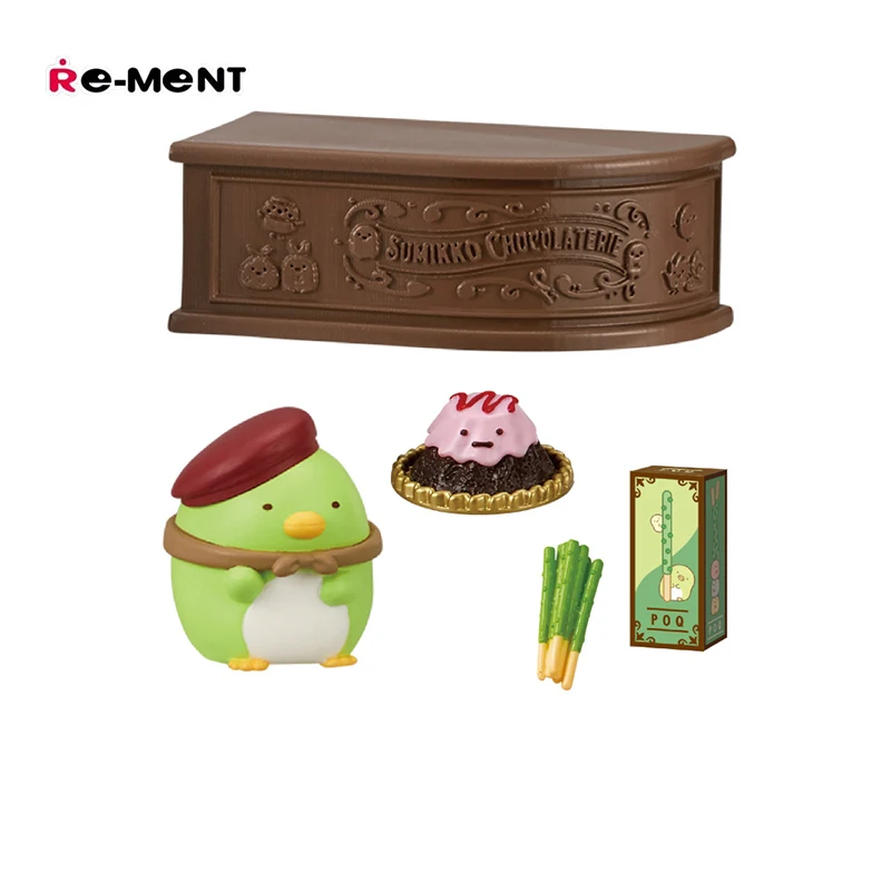 BANDAI Original Sumikkogurashi ภาพเคลื่อนไหวอุปกรณ์ต่อพ่วงของเล่น Gacha Lucky Draw อะนิเมะอะนิเมะ Action Model Figures Collection