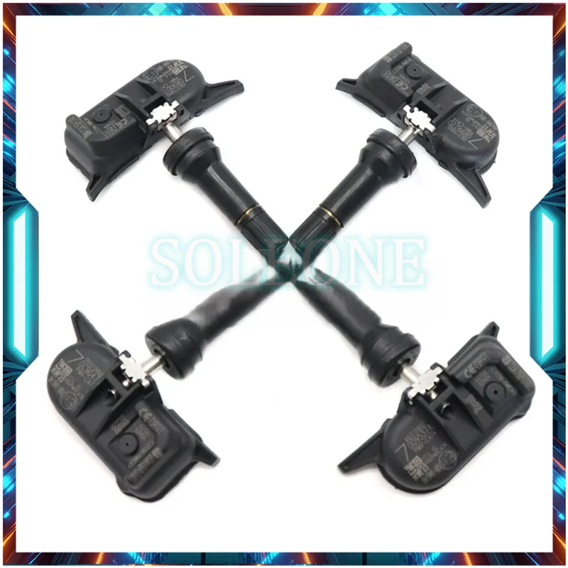 

4Pcs New Car Tire Pressure Sensor For 2014-2022 Nissan Patrol VI 433MHz PMV-CA74 40700-5ZH0A 407005ZH0A