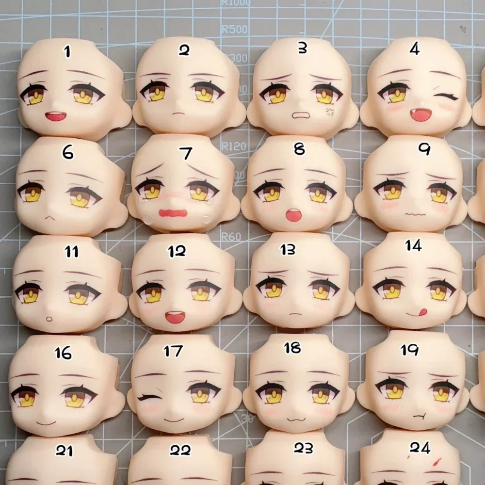 Anime  Stelle Ob11 Face GSC YMY 1/12 Doll Handmade Water Sticker Faceplate  Game Cosplay Toy Accessories