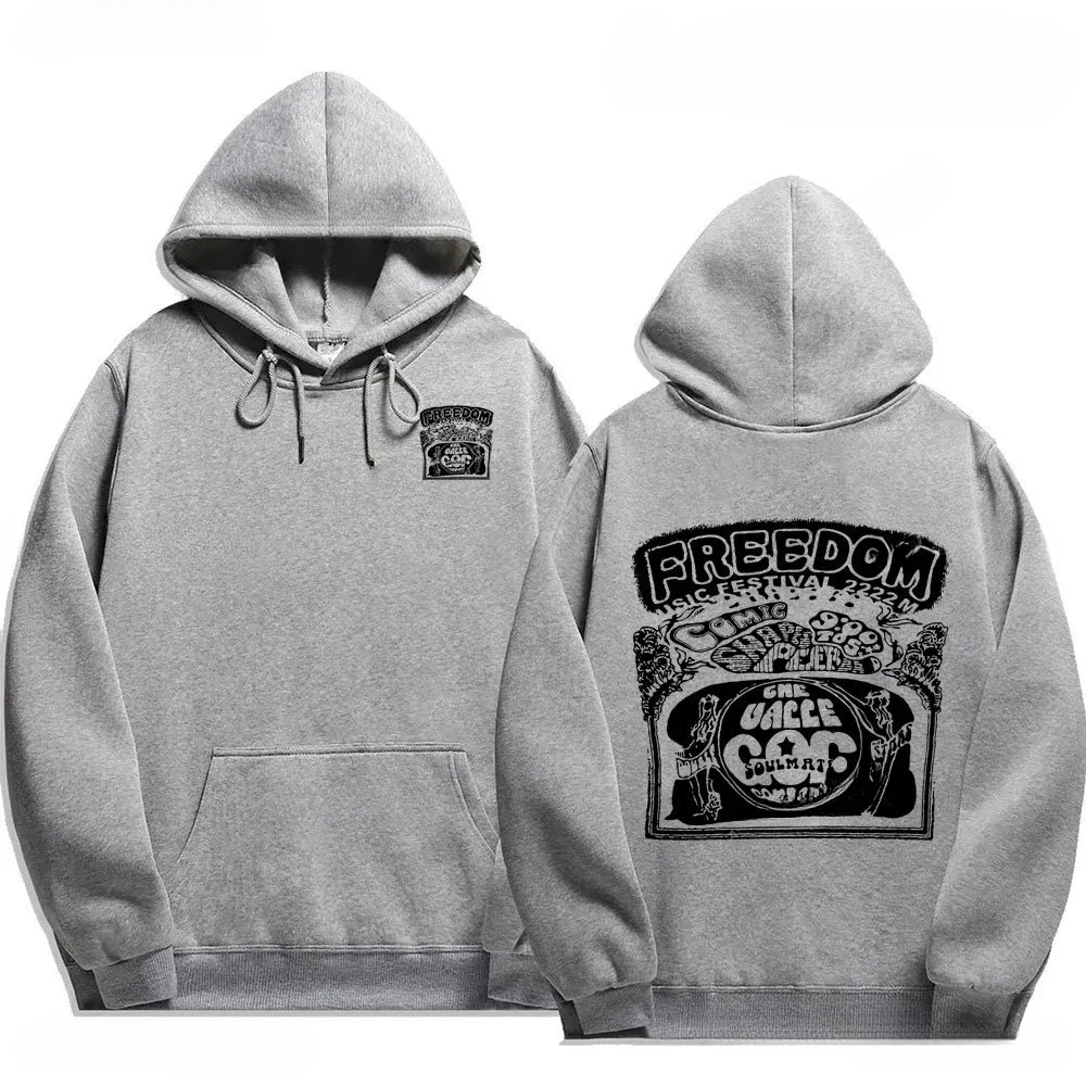 Simon Henriksson's specially designed high-quality hooded pocket sweatshirt belongs to the American retro punk street style
