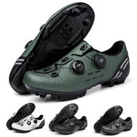 Zapatillas de Ciclismo 2026 MTB con Tacos para Hombre, Calzado Deportivo de Carbono para Bicicleta de Velocidad, Zapatillas de Ciclismo de Carretera SPD Planas para Mujer, Calzado de Ciclismo de Montaña