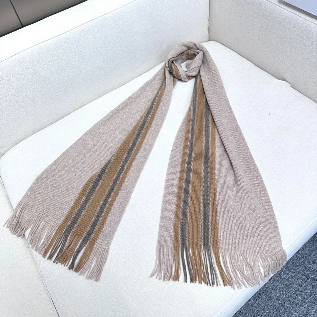 Brand Sale High-End Cashmere Knitted Scarf Versatile Long Shawl/Neck Warmer for Autumn and Winter Unisex Perfect Holiday Gift
