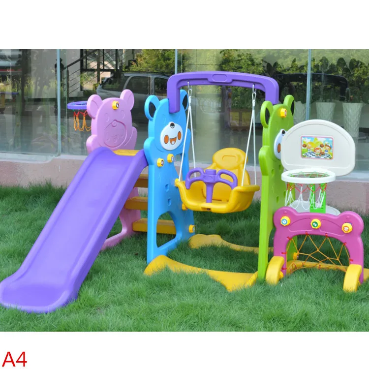 

Single Toddler Slide Mini Children Indoor Backyard Plastic Kids Folding Slide