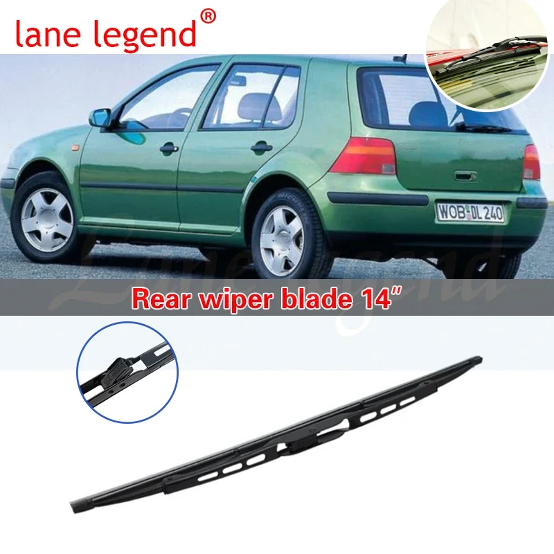 Car Wiper Front & Rear Wiper Blades For VW Golf Mk4 1997 - 2004 Windshield Windscreen Clean Window Car Rain Brushes 21\