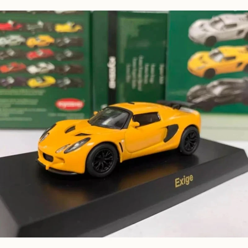

KYOSHO 1:64 Exige, модель спортивного автомобиля из сплава, статическая коллекция, украшенные праздничные подарки, игрушки