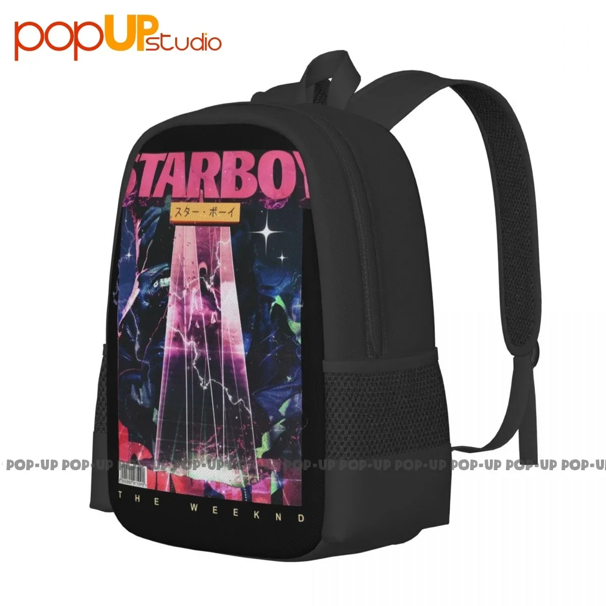 The Weeknd Starboy World Tour Hip Hop La Flame Rap Jackboys Backpack Large Capacity Fashion Large Capacity