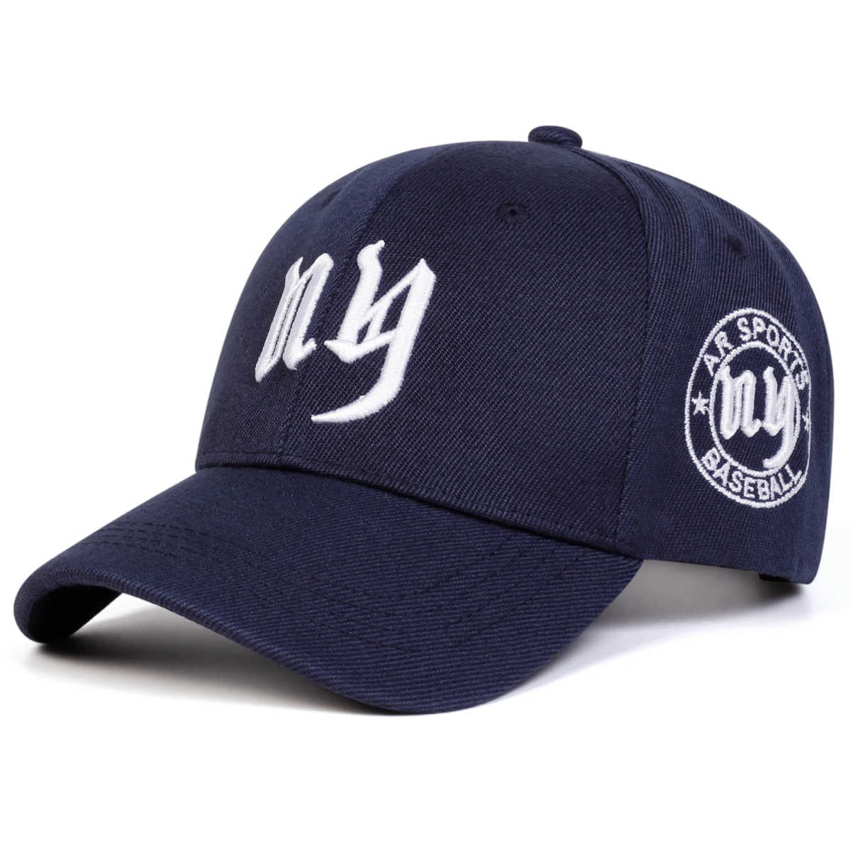 للجنسين نيويورك إلكتروني التطريز قبعات البيسبول الربيع والخريف في الهواء الطلق قابل للتعديل قبعات عادية واقية من الشمس قبعة قبعة رياضية #3