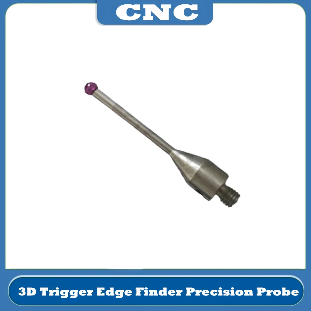 M4 D3 L35 Ruby Probe Tip (3mm) – Compatible with CF-38, WP-500, and GP-800 3D Edge Finders