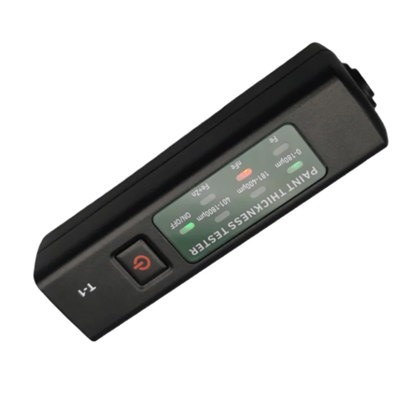 

R1-T-1 Многометаллический автомобильный тестер толщины краски 2025 для Fe Nfe для Fe + Zn Точный измерительный инструмент Калибр покрытия