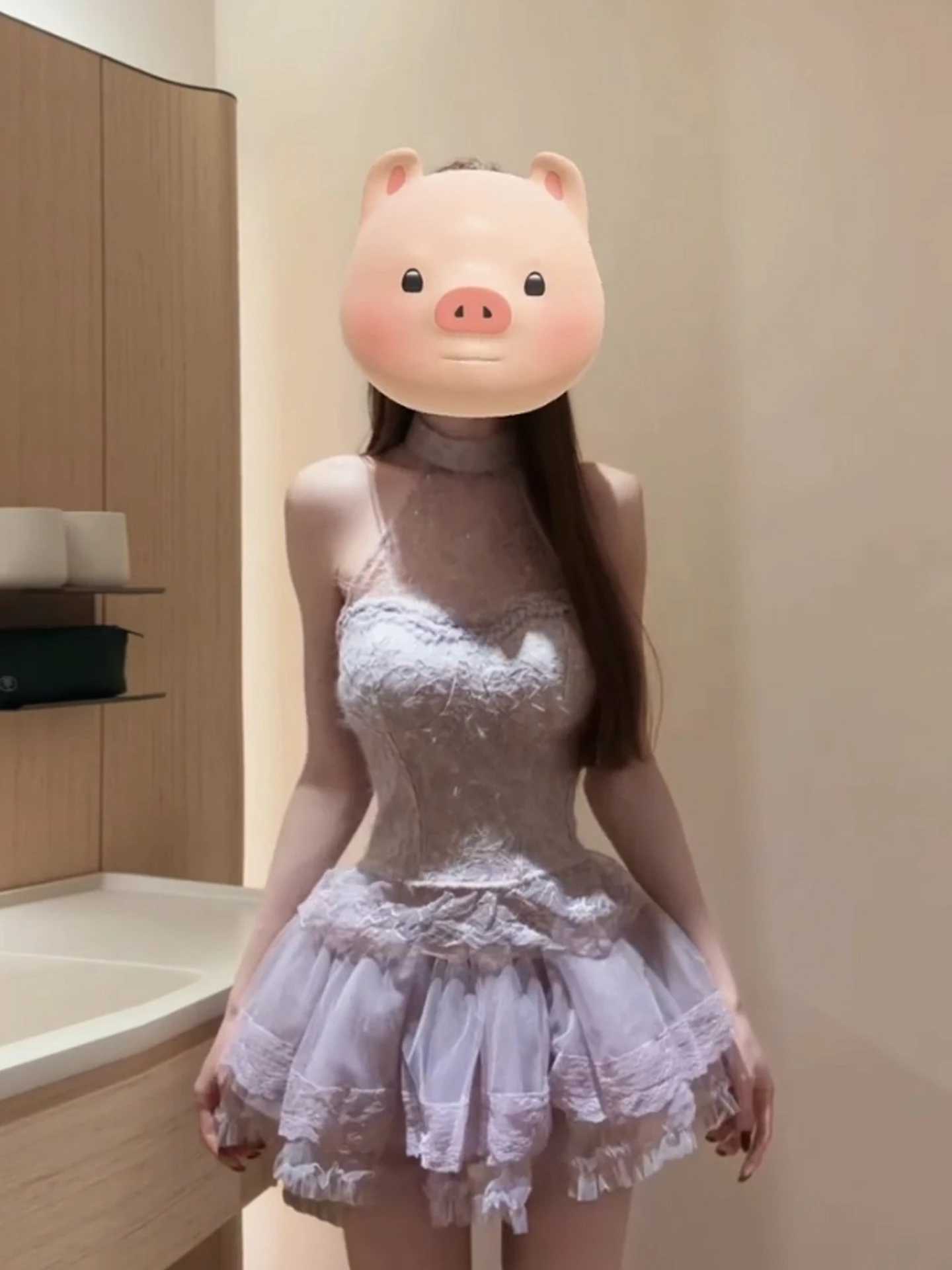 

Комплект XZY: юбка с кружевной вышивкой и топ с открытыми плечами, большие размеры, модный осенне-зимний комплект из полиэстера, А-силуэт, короткая юбка