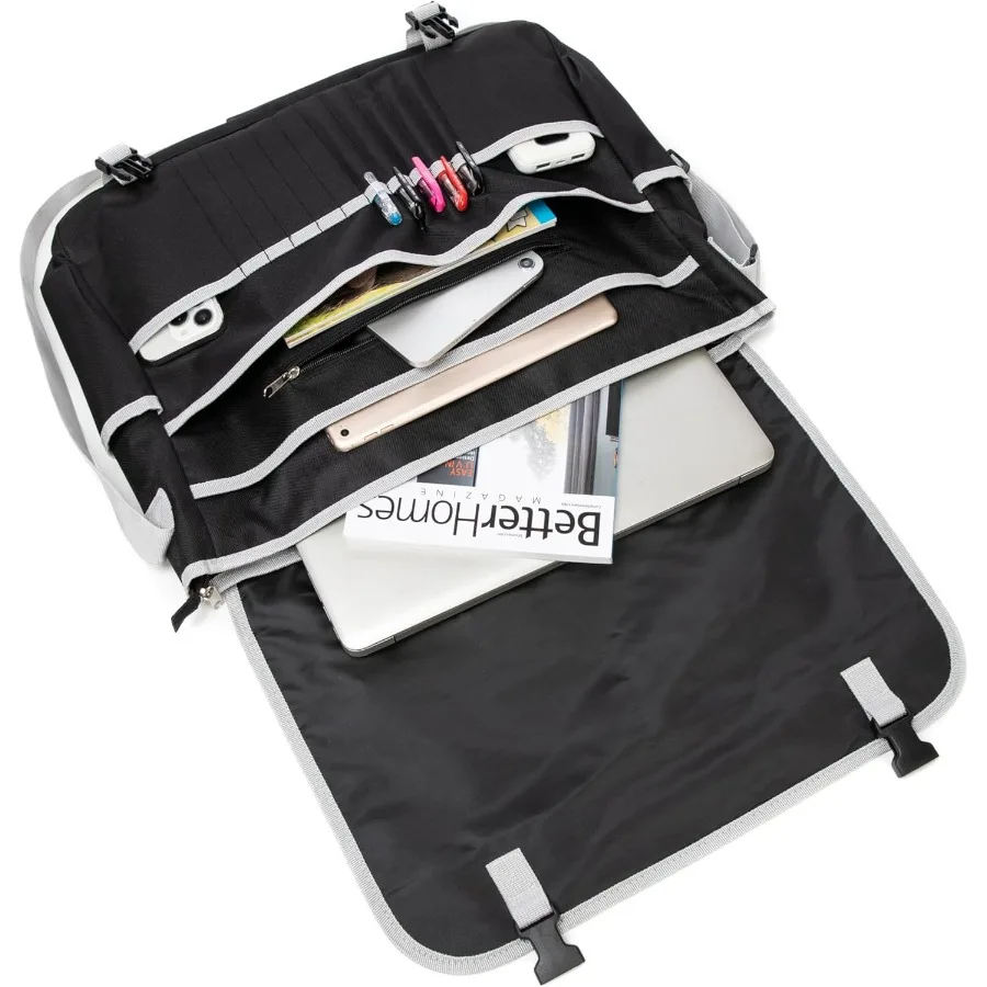 Borsa per pittura a olio Borsa a tracolla per artisti con tasche multiple Borsa a tracolla leggera per il trasporto di portfolio artistico e