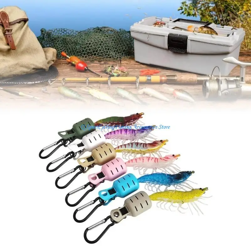 

Squid Jig Cover Protector with Carabiner Squid Jig Baits Protector Tackle
