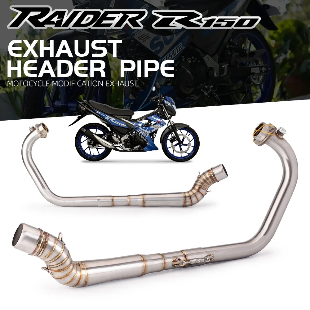 

For RAIDER R150 Motorcycle Exhaust System Escape Slip On Front Tube Link Pipe Connect Original motorcycle exhaust system