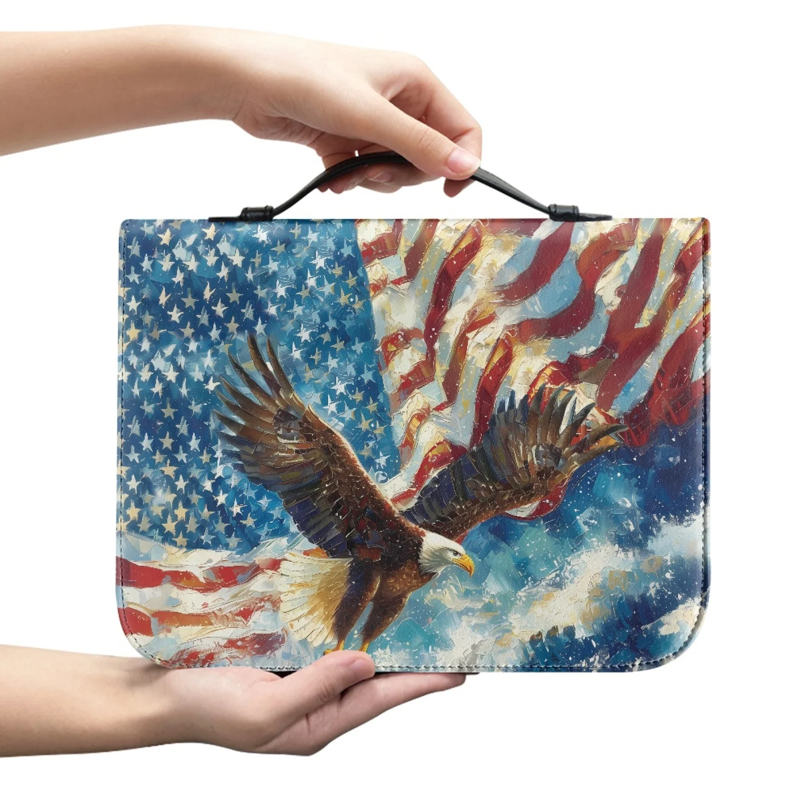 PENSTROLL Eagle New Arrival Bible Covers for Men Zipper Bible Bags
