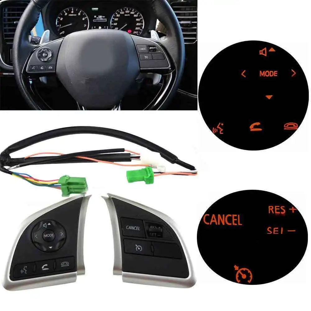 Stuurwiel cruise control-schakelaar voor Mitsubishi Mirage ASX Outlander L200