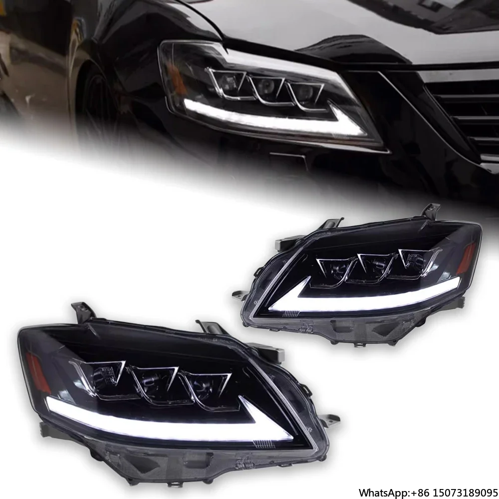 

Car Lights for Camry Classic LED Headlight 2006-2014 Camry LED DRL Hid Head Lamp Angel Eye Bi Xenon Accessories