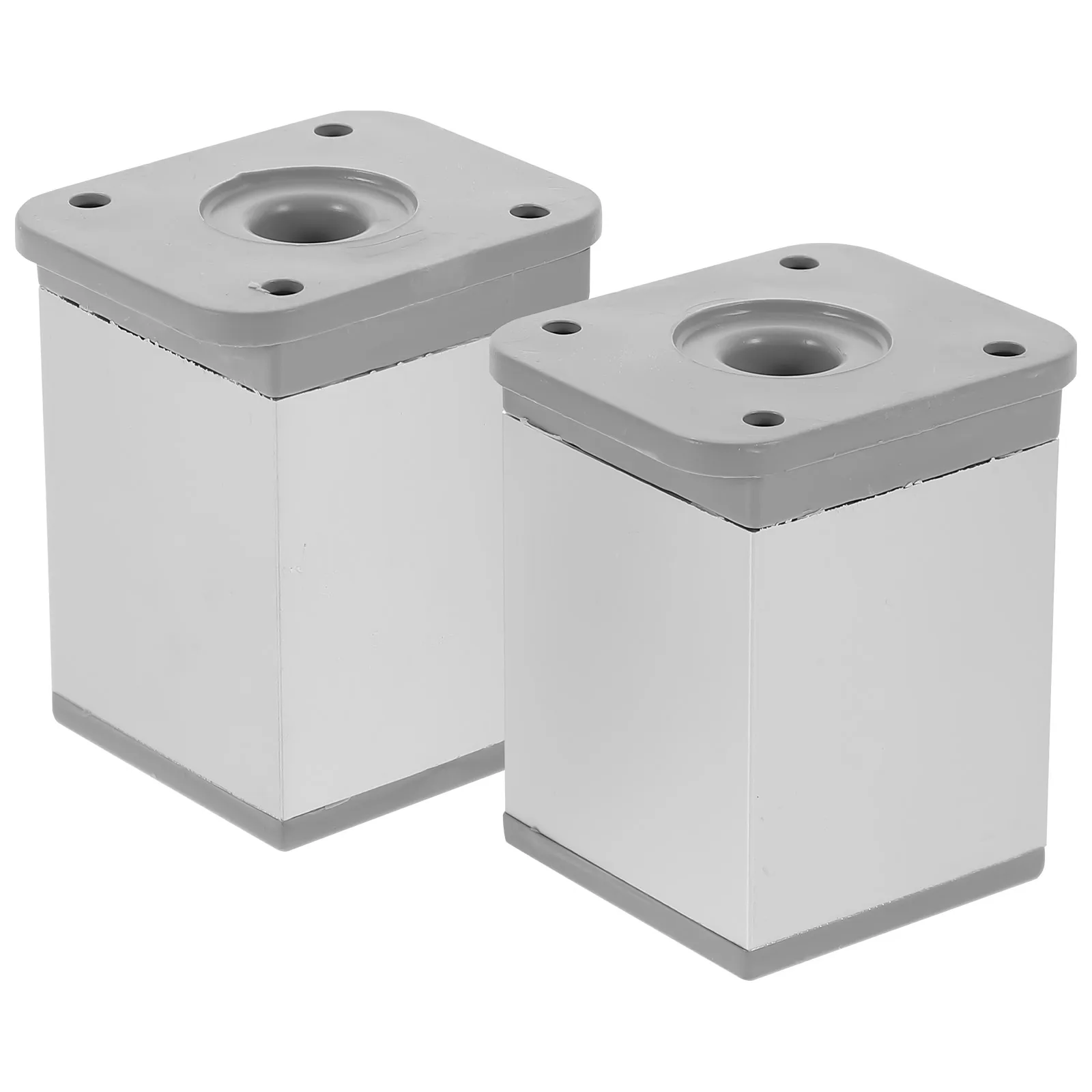 

2Pcs Aluminum Alloy Adjustable Furniture Legs Sofa Cabinet Table Replacement Support Feet Adjustable Legs Table Replacement Feet