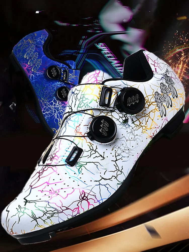 Professionelle Radfahren Schuhe Rennrad Männer Racing Wettbewerb Self-Locking Geschwindigkeit Fahrrad Turnschuhe Frauen SPD Stollen Radfahren Schuhe – Detail 4