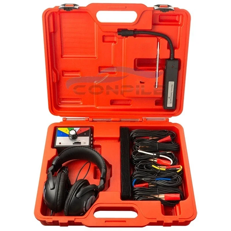 Combination Electronic Stethoscope Kit Auto Car Mechanic Noise Diagnostic Tool Six Channel Auto Mechanic Tools