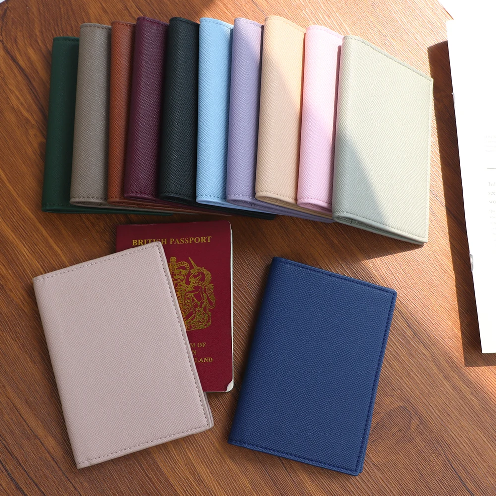 Personalisierter Reisepasshalter aus PU-Leder mit Buchstaben-Gravur, Ausweisschutzhülle, Aufbewahrungstasche für Kleingeld und Bankkarten, Reisepass-Tasche – Detail 3
