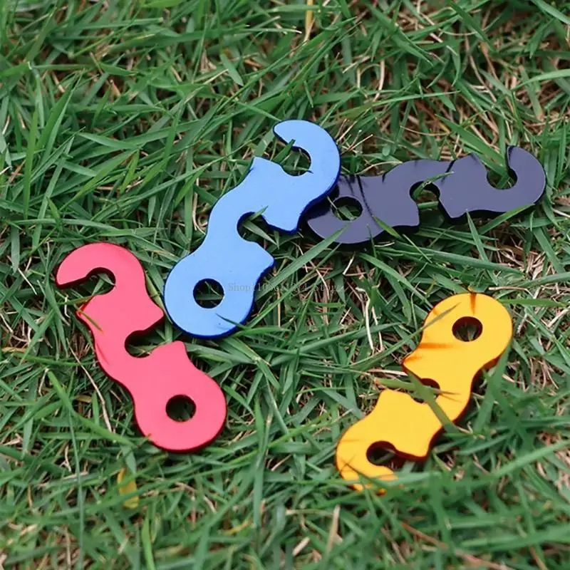 

10Pcs Tent Rope Adjuster Guy Rope Tensioner Rope Adjuster Tent Cord Wind Rope