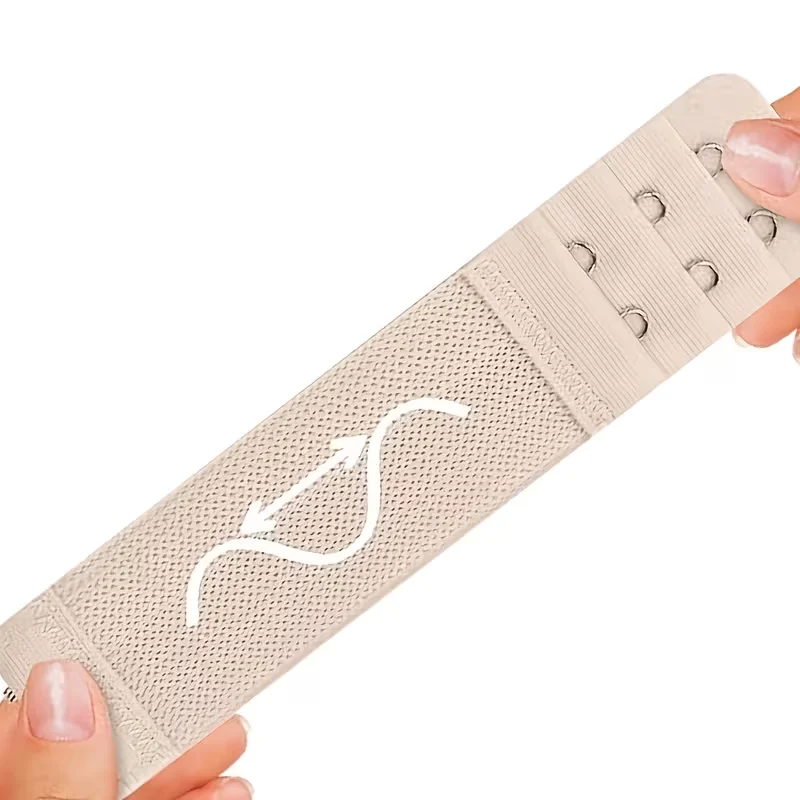 9 Uds extensores de sujetador 2 ganchos 3 filas mujeres y cómodas elásticas ajustables hebilla trasera ganchos extensores de correa de sujetador hebillas de sujetador