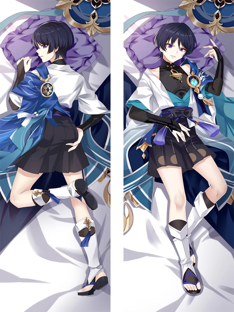 Dakimakura Anime Kunikuzushi Pillowcase Double-sided Print Home Bedding Hugging Full Body Pillow Cover Case Dropshipping