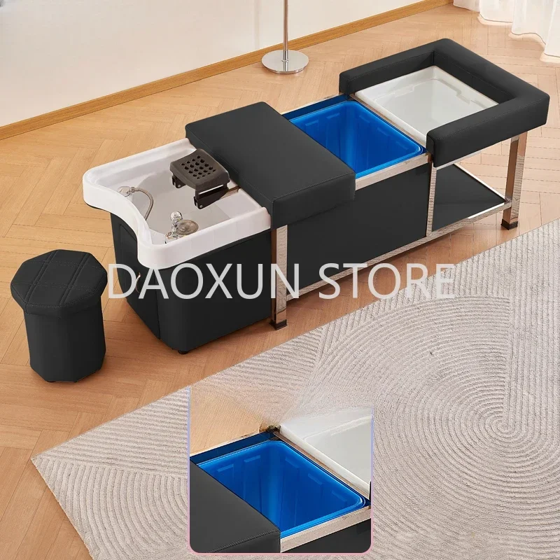 

Hair Washing Chair Spa Tank Chairs For Beauty Salon With Hydraulic Basin Nail Barber Wash Hairstyle Shampoo Bed Foot Spa Bowl