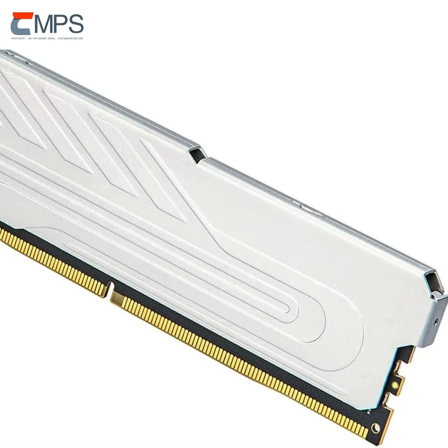 Computer Desktop Memory Ram DDR4 8GB 3200MHZ CL16 1.35V XMP2.0 Overclocking with Heatsink for PC Gaming/Office/PS,Silver