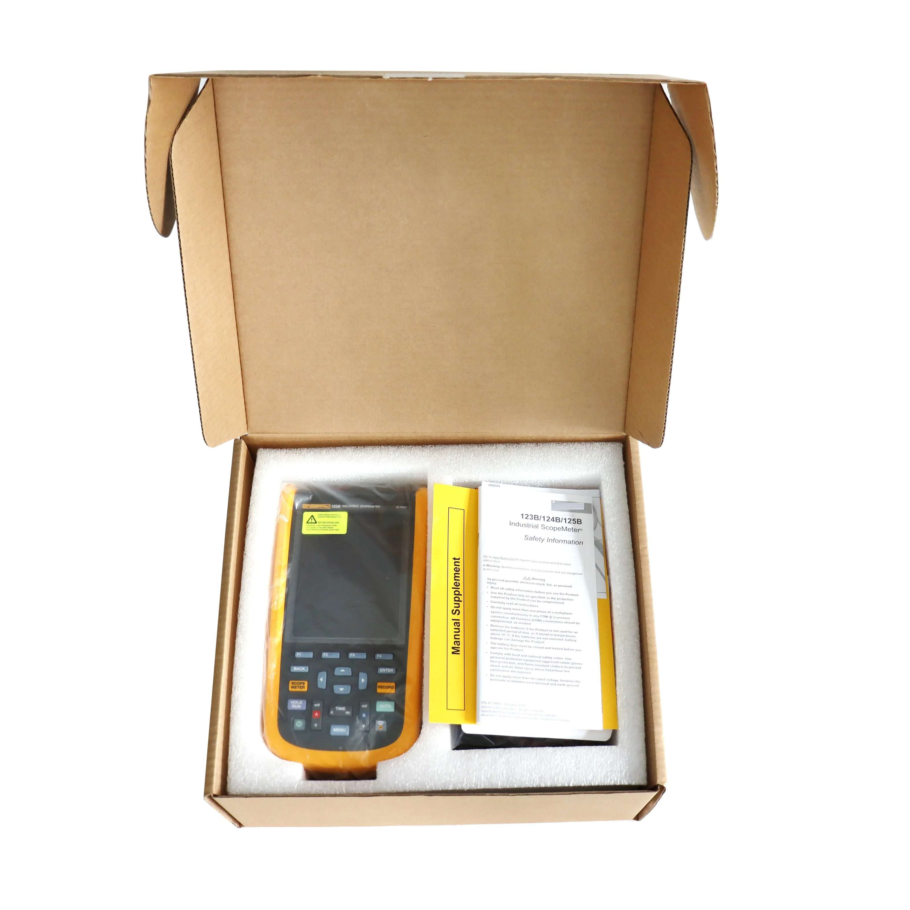 Industrial ScopeMeter Hand-Held Oscilloscope  20 MHz 40MHz Bandwidth