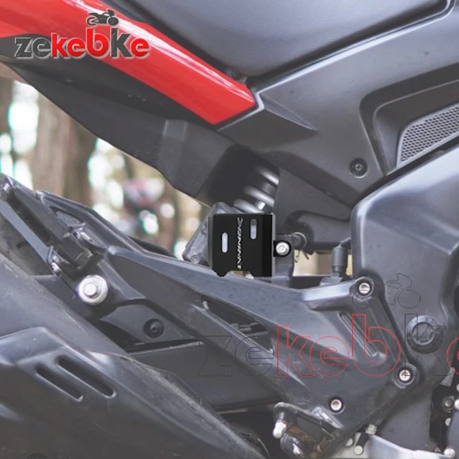 FOR BAJAJ DOMINAR 250 / 400 Side Stand Brake Fluid Reservoir Radiator Grille Guard Cover Rear footpegs set Handle Lever Guard