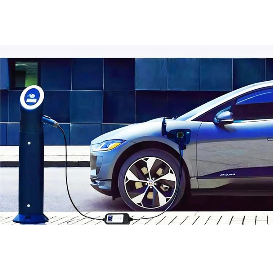 GB/T portable ev charger electric car Vehicle electrical appliances gbt 16A 32A 7kw ev charging stations EVSE Wallbox