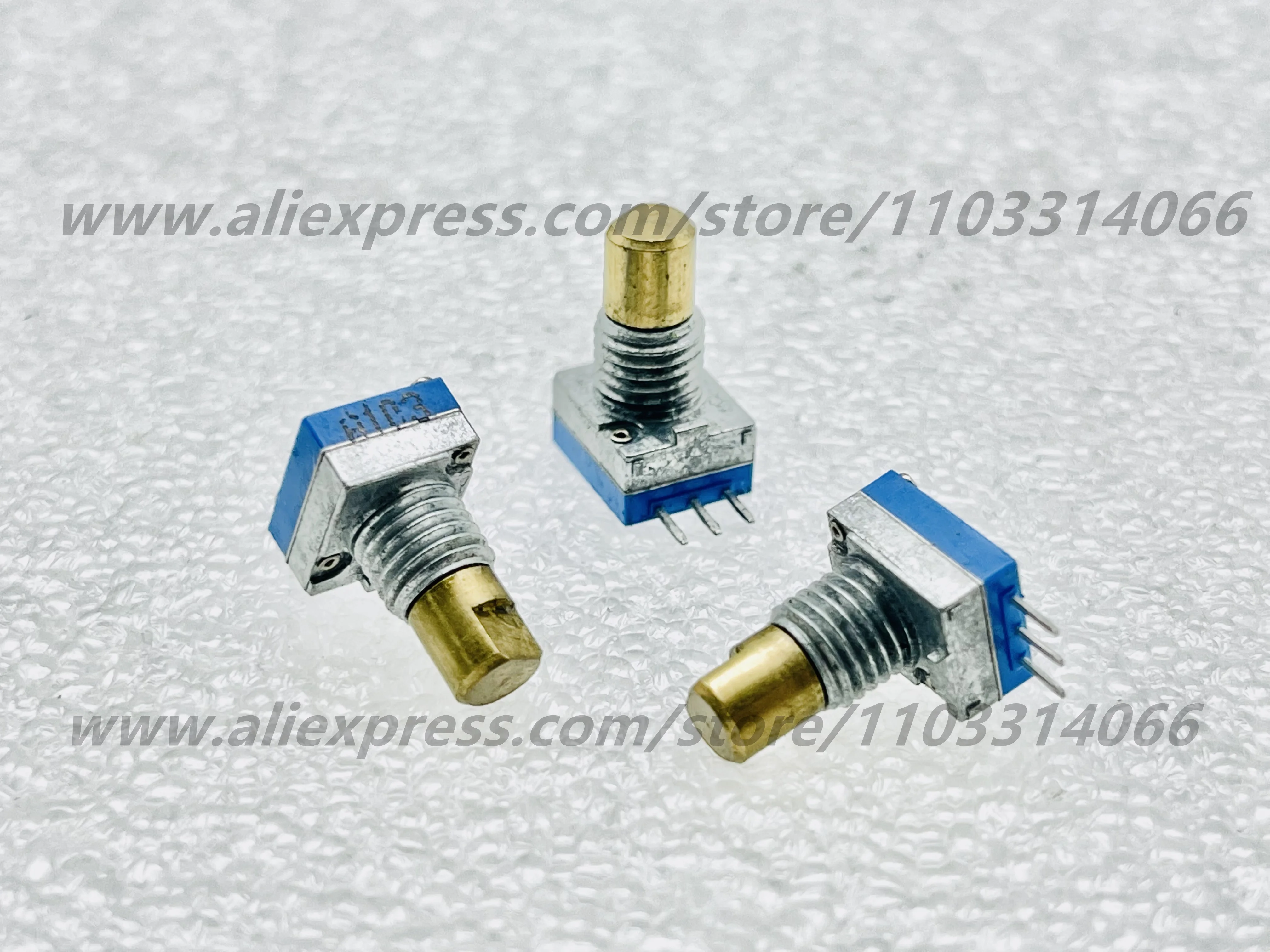 5pcs LJV RP08110N0AX single precision potentiometer interphone volume adjustment A10k axis length 10mm
