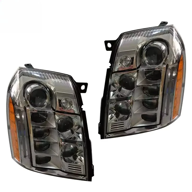 'Used Original Factory Head Lights Upgrade High End New Design Led Headlights forCadillac Escalade 2007