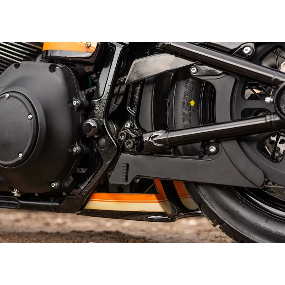 For Harley M8 Softail Rear Frame Spoiler Body Black Cover Custom Chassis Accessory For 2018-2025 NEW Motorcycles Easy to install