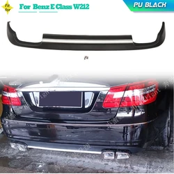 Car Rear Bumper Diffuser Lip Spoiler for Mercedes Benz E-Class W212 Standard Bumper 2010-2013 Rear Diffuser Lip Spoiler Body Kit