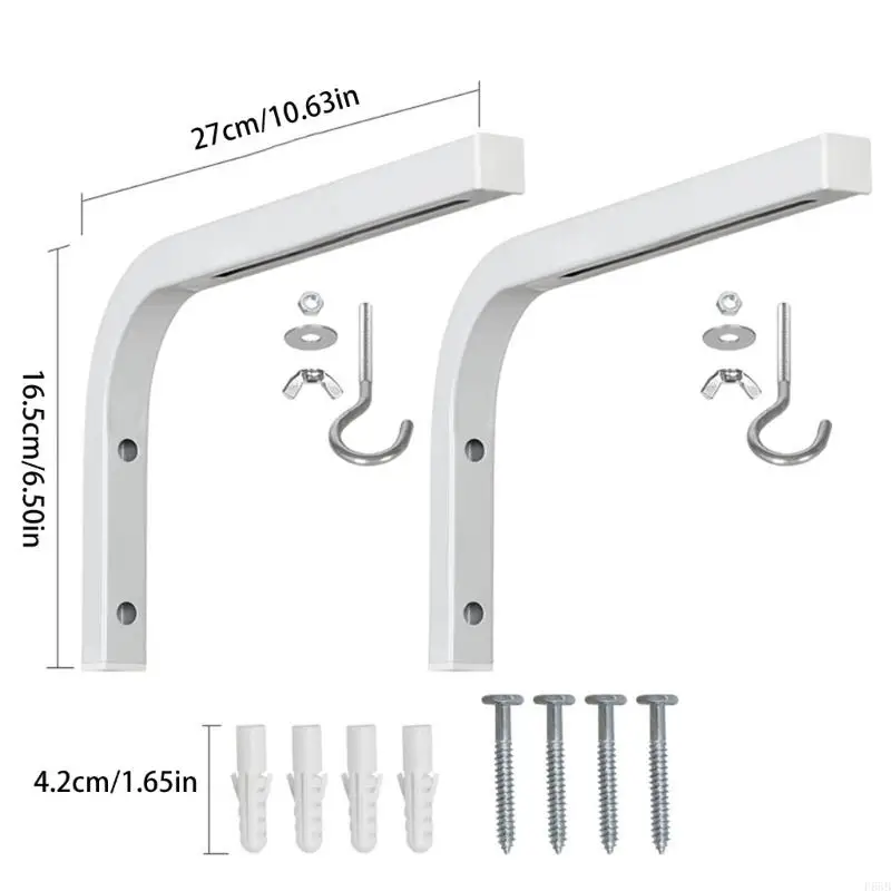 F68B Universal L Shaped Projecor Screen Suplendes, teto montagem parede com instalação completa