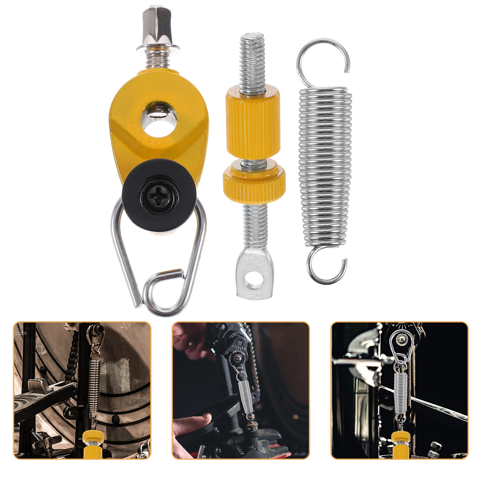 

Drum Pedal Hammer Kick Spring Bass Replacement Parts Foot Accessories Percussion Hardware Musical Instrument Metal Connector