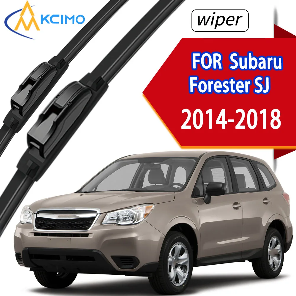 

Premium Front Wiper Blades for Subaru Forester SJ 2014-2018, Durable Rubber Construction