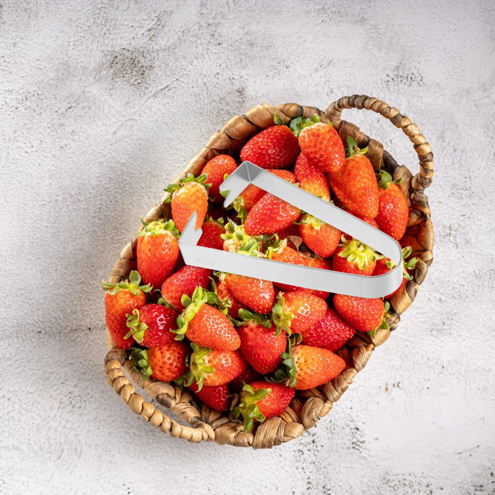 

2Pcs Portable Leaf Stripper Tool Stainless Steel Kitchen Supply for Easy to Use Space-Saving Convenient Daily Use Kitchen