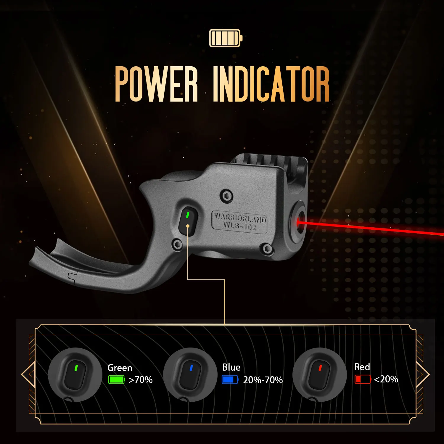 

Подходит только M&P Shield 9 мм/.40 (не подходит для M&P Shield Plus), не обеспечивает аккумулятор, красный/зеленый свет, правая рука