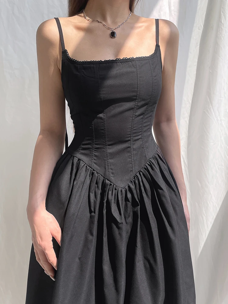 halter dress women A-line Halter Prom Dress,Taffeta Long Evening Dress,Women Prom Dress Dark Green with Slit PD00155, US20W / Dark Navy main image 0
