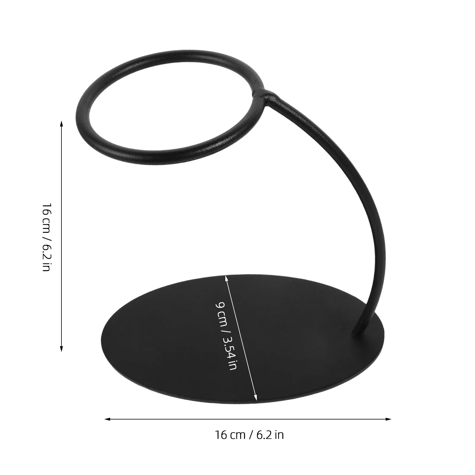 Funnel Stand Filter Holder Stable Metal Kitchen Dripper Rack Hands-Free Support Coffee Funnel Rack Countertop Organizer