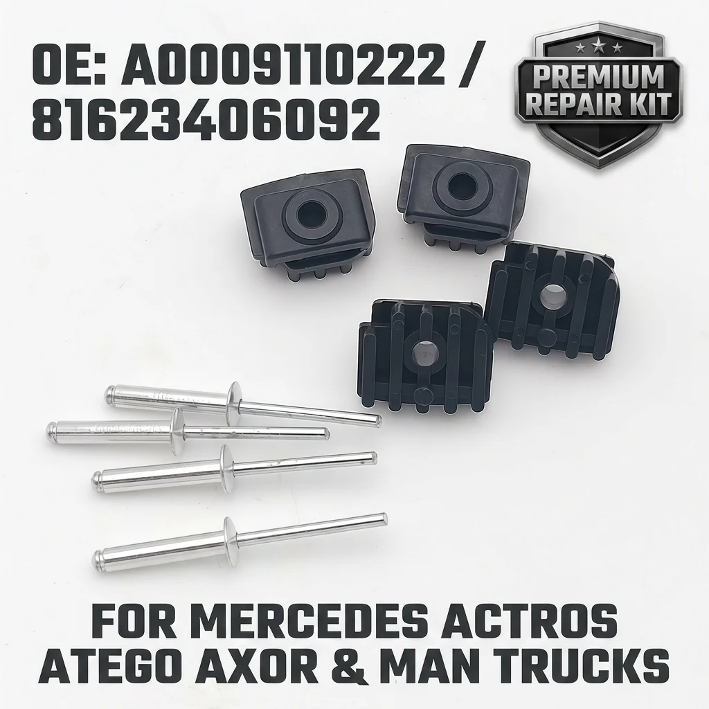 A0009110222 81623406092 Truck Seat Cushion Guide Clip Repair Kit for Mercedes Actros Atego Axor for MAN TGA TGX Grammer Seat