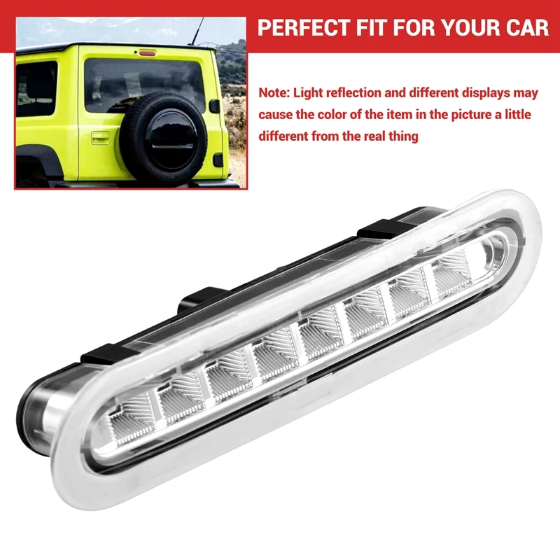 Luce di Stop posteriore a LED lampada di avvertimento di arresto centrale ad alto montaggio fanale posteriore per Suzuki Jimny JB64 JB74 2019-2023